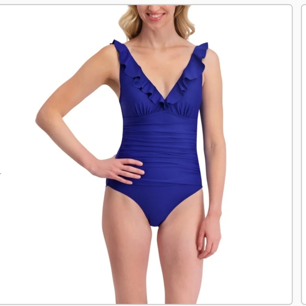 (6) Dkny Ladies  One Piece Swimsuit